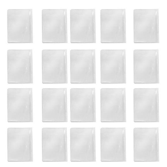20 Piezas Impermeable Pasaporte Cubierta De Plástico Protector De Tarjeta De Identificación Caso Transparente Sunnimix Titular de pasaporte
