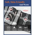 thumbnail image 5 of Heated Scarf for Men/Women with 5500mAh Battery, 7 Temperature Settings Battery Operated Heater for Winter, 5 of 6