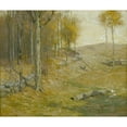 thumbnail image 2 of Bruce Crane 17x15 Black Ornate Wood Framed Double Matted Museum Art Print Titled - Autumn (1909), 2 of 5