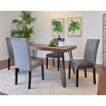 thumbnail image 3 of Newboti Furniture 5-Piece Dining Set, Hairpin Dining Table with 4 Chairs, 3 Color Options 74711, 3 of 8