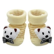 Baby Cartoon Cotton Sock Newborn Floor Anti Slip Shoes Socks (14)(9-11cm