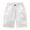 White, variant on Odeerbi Kids Boys Cargo Shorts Kids Fashion Summer Cute Solid Color Casual School Uniform Suit Shorts Cargo Pants Green