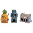 thumbnail image 1 of PennPlax Pack Combo Résine Aquarium 3 Spongebob, 1 of 8