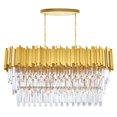 thumbnail image 3 of CWI Lighting 9 Light Pool Table Light with Medallion Gold Finish, 3 of 5