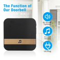 thumbnail image 4 of Smart Wireless Wifi Doorbell 52 Different Melodies Security Intercom Camera Door Bell EU plug, 4 of 5