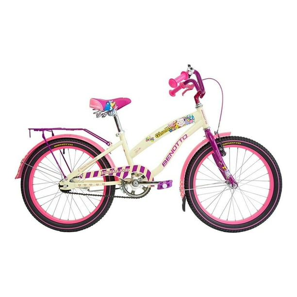 Bicicleta Benotto Giselle Rodada 20 Crema