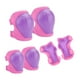 thumbnail image 1 of Eigraketly Equipo de seguridad deportivo confiable, rodilleras, coderas y muñequera, conjunto de rodilleras para niños, conjunto de coderas Ropa Deportiva, Zapatos rosa violeta, 1 of 6