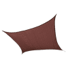 Shade Sail Square - Heavyweight 16 x 16 ft. Terracotta (Attachment point/pole not included)