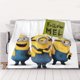 thumbnail image 1 of Manta polar de los Minions de Mi villano favorito, súper suave y acogedora, para ropa de cama para hombres, mujeres, personas mayores y niños Características: súper suave, 40 x 30 pulgadas, 1 of 8