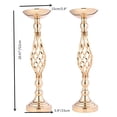 thumbnail image 2 of Wedding Centerpieces for Reception Tables, Twist Candleholder Stands, Wedding Flower Arrangement Vases, Metal Centerpieces for Wedding Road-Leading Home Decor, 2 of 5