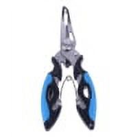 CSChome Multifunction Fishing Pliers Stainless Steel Fishing Pliers Ergonomic Handle Ring Opener PE Line Cutter Hooks Remover Fishing Line Scissor Fishing Accessories