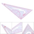 thumbnail image 2 of Multi-function Triangular Scale Ruler Measure Plastic Dressmaking Tailor Sewing, 2 of 7