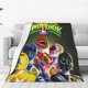 thumbnail image 1 of Manta polar de Power Rangers, súper suave y acogedora, manta de franela ligera, suave y cómoda, mantas de felpa cálidas para sofá, cama, 1 of 5