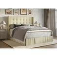 thumbnail image 2 of HMD Wilie King Tufted Upholstered Platform Bed, Beige, 2 of 5