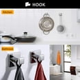 thumbnail image 2 of 5 Pieces Bathroom Hardware Accessories Set Towel Bar Set Wall Mounted, 2 of 6