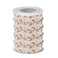 thumbnail image 2 of 5 Rolls Christmas Ribbon 1.5 inch Wide Decorative Ribbon for Gift Wrapping and Holiday Decorations Red Dog, 2 of 7