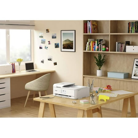Canon - PIXMA TS9521C Wireless All-In-One Printer - White