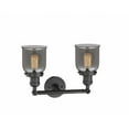 thumbnail image 4 of 208-OB-G53 Innovations Lighting Bell - 2 Light Bath Vanity In Industrial Style-10 Inches Tall and 16 Inches Wide-Oil Rubbed Bronze Finish-Light Smoke, 4 of 4