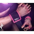 thumbnail image 3 of WODies 2in1 WOD Grips, wrist wraps, palm protector (Neon Green, Small), 3 of 4