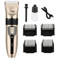 thumbnail image 4 of PUMIER Ultra-Quiet Cordless Pet Clippers for Dogs and Cats, Rechargeable Grooming Kit with 6 Guide Combs, Low Noise Hair Trimmer Under 50dB, 4 of 5