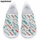 thumbnail image 1 of Doginthehole - Zapatos informales de verano para mujer, con estampado de dibujos animados de dientes de amor, zapatos planos de enfermería para hospital, zapatos deportivos de malla transpirable, 1 of 5