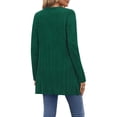 thumbnail image 6 of Fantaslook Fall Cardigan for Women Long Sleeve Open Front Cardigan Casual Button Down Coat with Pockets, 6 of 9