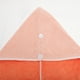 thumbnail image 4 of Toalla de cabello absorbente de agua de 1 pieza en dos colores para baño, rosa y naranja, de felpa coral, 4 of 5