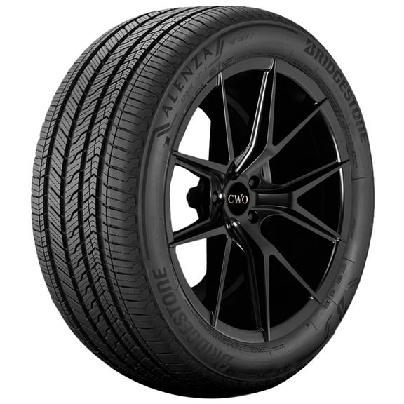 275/55R19 Bridgestone Alenza Sport A/S 111H SL Black Wall Tire