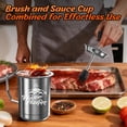 thumbnail image 4 of Set de Olla para Salsa BBQ y Brocha para Untar Dusor de 18 oz para Parrilla, 4 of 7