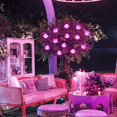 thumbnail image 3 of 20ft 40 LED Rose Lights, Pink String Lights Battery Operated, Flower Hanging Lights for Bedroom Valentines Day Decorations, Pink, 3 of 7