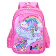 thumbnail image 1 of Kids Girl Unicorn Backpack Kindergarten Student School Bag Rucksack, 1 of 5