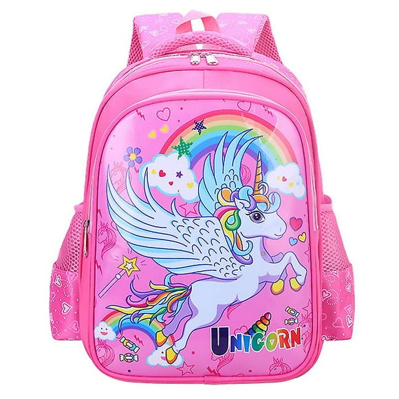Kids Girl Unicorn Backpack Kindergarten Student School Bag Rucksack