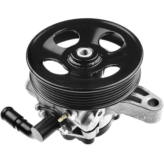 A-Premium Power Steering Pump with Pulley Compatible with Kia Sorento 2008-2009 3.3L 2007-2009 3.8L