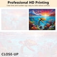 thumbnail image 2 of TISHIRON Paint by Numbers for Adults,16x20 inch Canvas Wall Art Marine Animal Landscape Oil Painting by Numbers Kit for Home Wall Decor (Frameless), 2 of 6