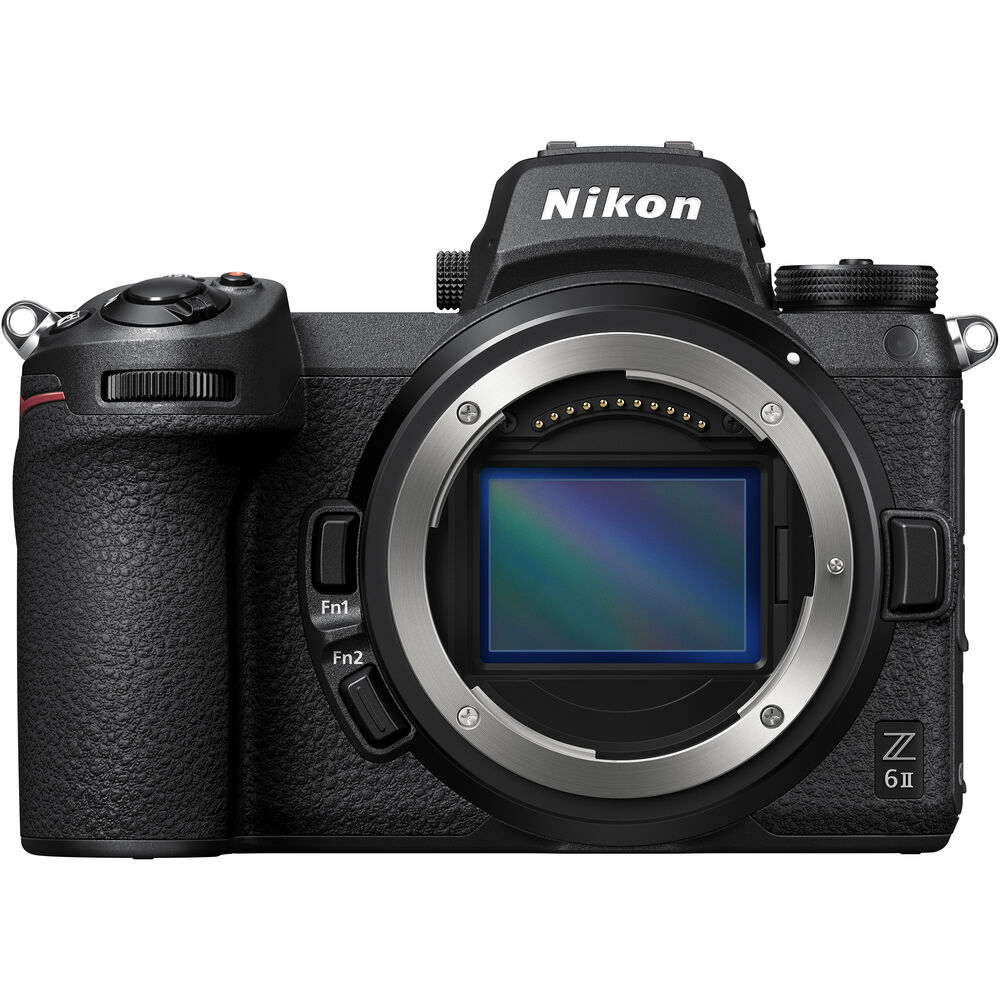 Nikon Z 6II Mirrorless Digital Camera 24.5MP (Body Only) (1659) + 64GB XQD Card + EN-EL15c Battery + Corel Software + Case + HDMI Cable + Card Reader + Hand Strap + More - International Model - image 2 of 7