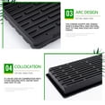 thumbnail image 7 of Extra Thick 1020 Trays, Sturdy No-Hole Propagation Flats for Indoor Gardening, Microgreens, and Transplanting - 5 Pack, Durable and Reusable, 7 of 7