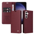 thumbnail image 1 of Funda para Samsung Galaxy S24 Estuche de Cuero PU Tipo Cartera con Ranuras para Tarjetas y Cierre Magnético, 1 of 5