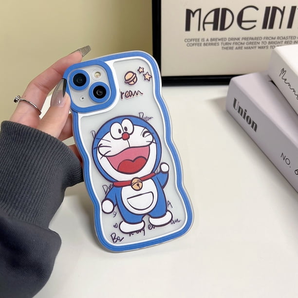 Funda De Teléfono Con Patrón De Onda Doraemon De Dibujos Animados Para Samsung Galaxy A73 A53 A33 5G A13 A71 A51 4G A50 A50S A30S A31 A21S A30 A20 M20S M10S A11 M11 Linda TPU Suave
