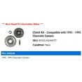 thumbnail image 2 of Clutch Kit - Compatible with 1993 - 1995 Chevy Camaro 1994, 2 of 2