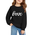 thumbnail image 7 of Youth Girls Half Zip Sweatshirt - Fleece Quarter Zip Pullover with Thumb Hole for Casual Active School Wear, 7 of 7