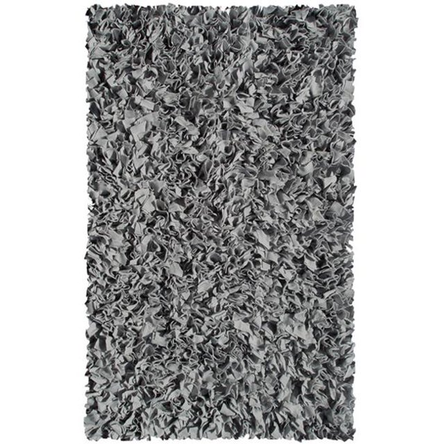 THE RUG MARKET022 80D Tapis Shaggy Raggy Gris