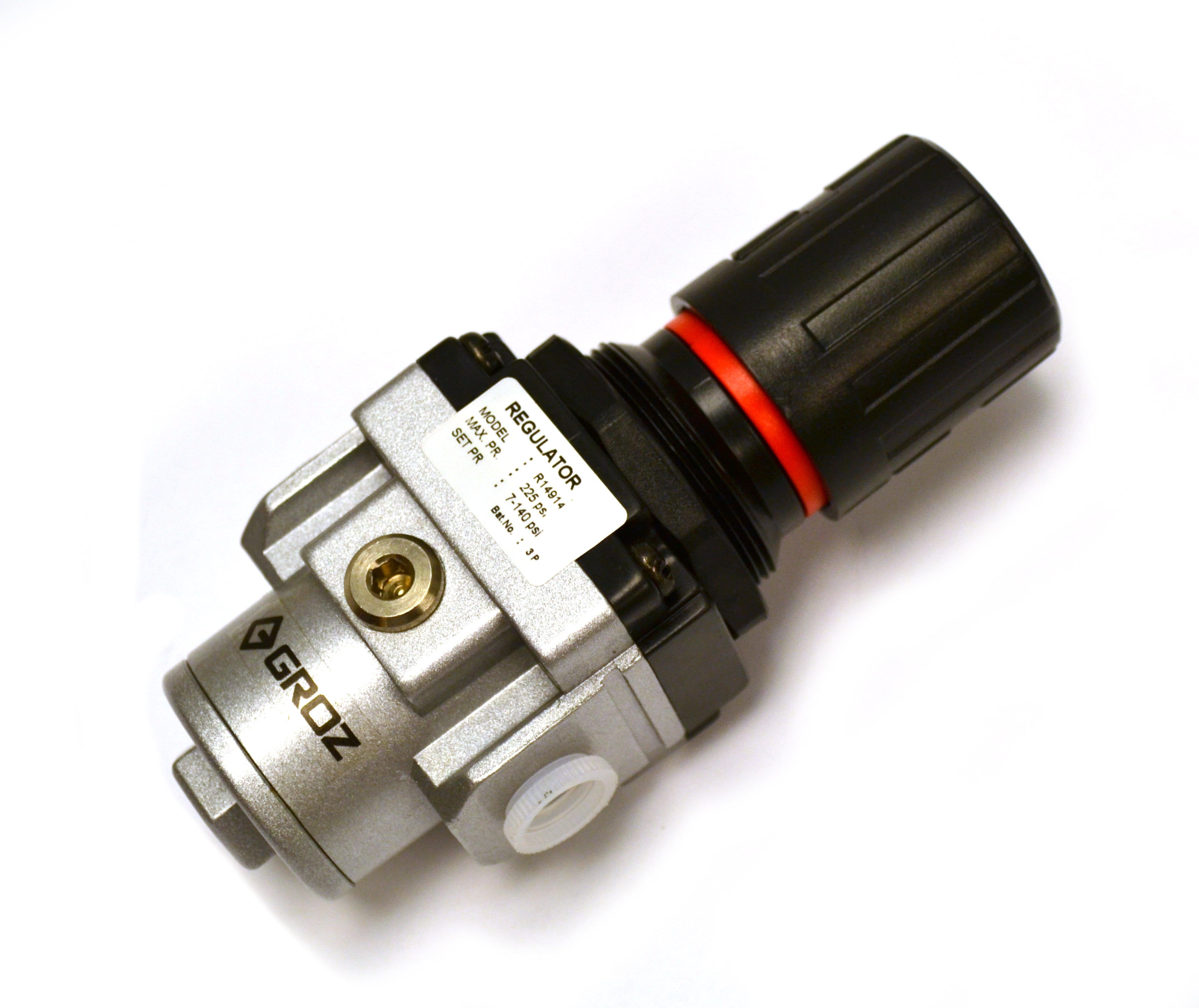 Groz 60052 Air Regulator Intermediate 1/4” NPT 56 CFM