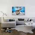thumbnail image 2 of ARTCANVAS Octopus in Shallow Ocean Water Canvas Art Print - Size: 40" x 26" (1.50" Deep), 2 of 9