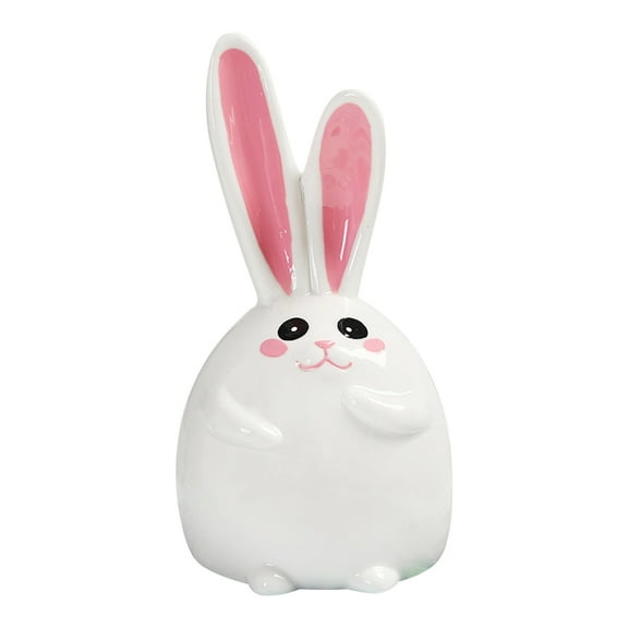 IMIKEYA Rabbit Bank Ceramic Saving Jar 1Pcs