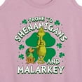 thumbnail image 3 of The Grinch - Prone To Shenanigans Malarkey - Women's Racerback Tank Top, 3 of 5