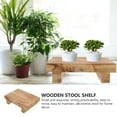 thumbnail image 6 of Table Stool Wood Stool Decorative Wood Tray for Kitchen Counter Wooden Step Stool Kitchen Counter Decor, 6 of 6