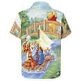 thumbnail image 4 of Winnie The Pooh Mens Hawaiian Shirt Short Sleeve Button Down Shirts Tropical Summer Beach Shirts, 4 of 7