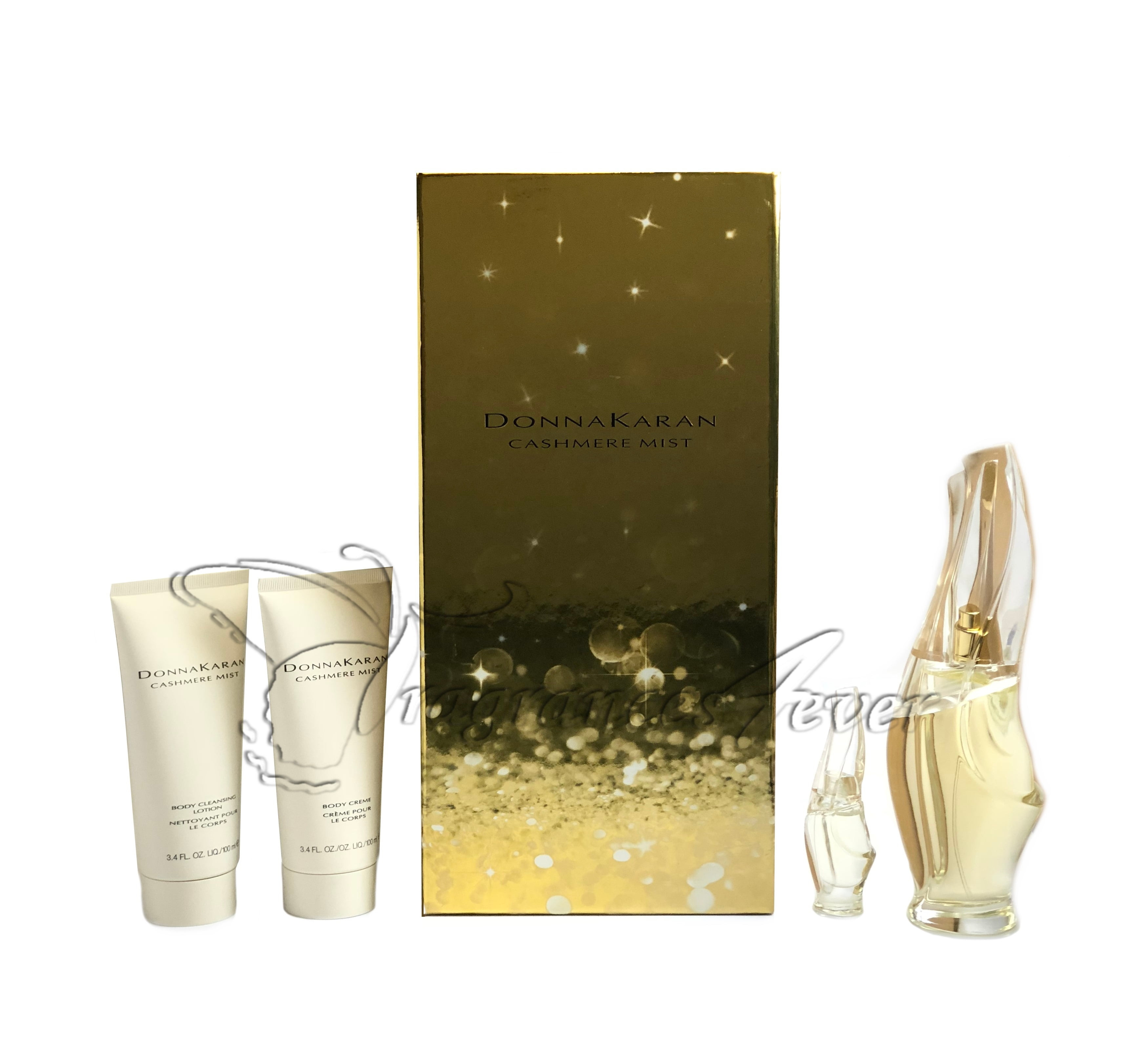 Donna Karan Donna Karan Cashmere Mist 4 PCS EDP Gift Set Walmart