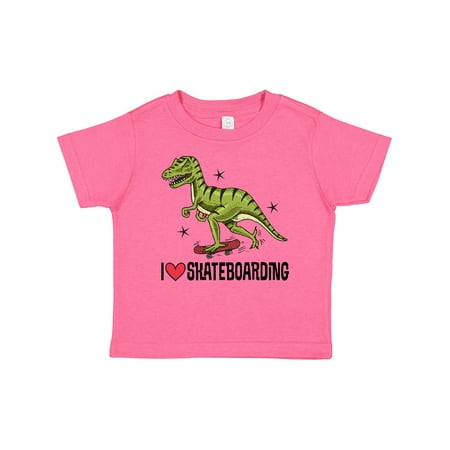 

Inktastic Skateboarding Dinosaur Boys or Girls Baby T-Shirt