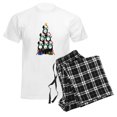 thumbnail image 6 of CafePress - Bernese Mt Dog Xmas Tree Pajamas - Men's Light Loose Fit Cotton Pajama Set, 6 of 7